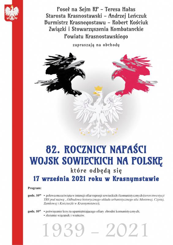 Zapraszamy na uroczyste obchody!
