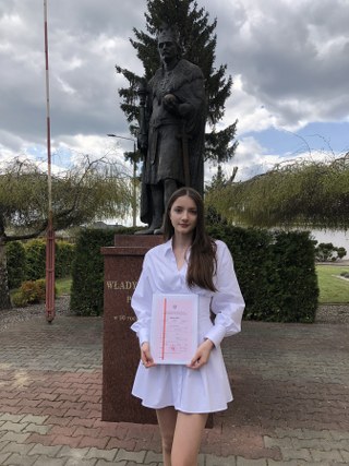 Małgorzata Terlecka - Laureatką Nagrody im. Jana i Heleny Stefańczyków - Steftleben w roku szkolnym 2021/2022