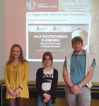 Laury dla uczniów „Jagiełły” w XI Ogólnopolskim Konkursie Wiedzy Patriotycznej!