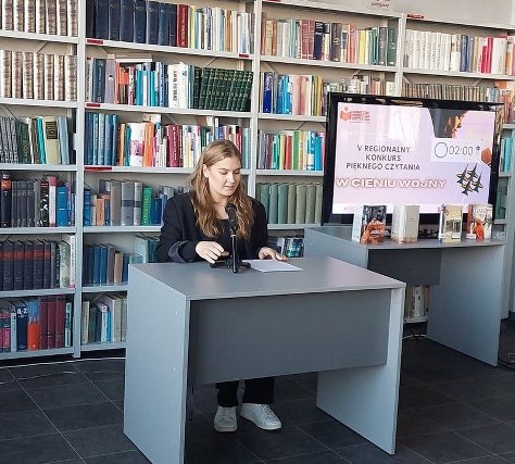 Maja Wieleba – Mistrzem Pięknego Czytania!