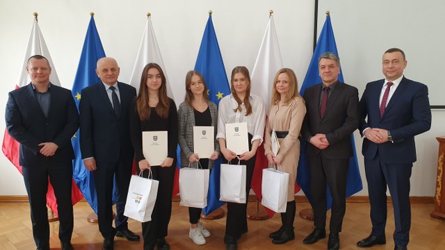 Burmistrz Krasnegostawu docenił nasze licealistki!