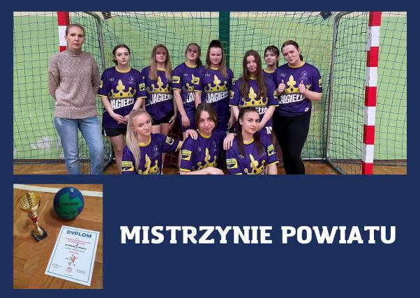 Mistrzynie powiatu w piłce ręcznej!!!