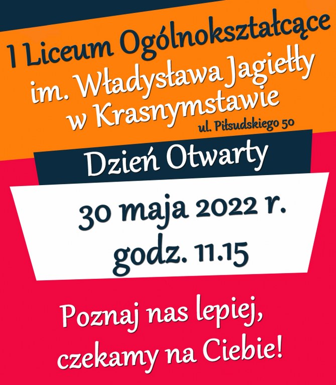 ZAPRASZAMY!