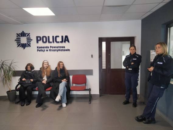 Z wizytą w Komendzie Powiatowej Policji!